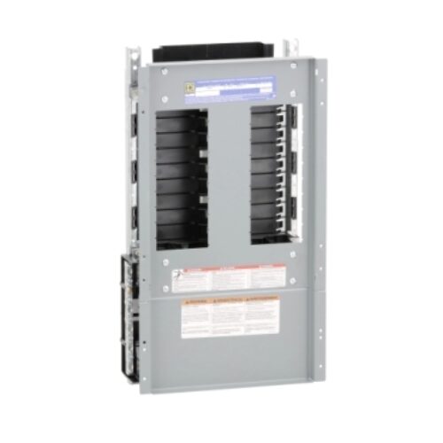 Schneider Electric NF418L1 Picture  5  videos Panelboard interior, NF, main lugs, 125A, Al bus, 18 pole spaces, 3 phase, 4 wire, 600Y/347VAC max